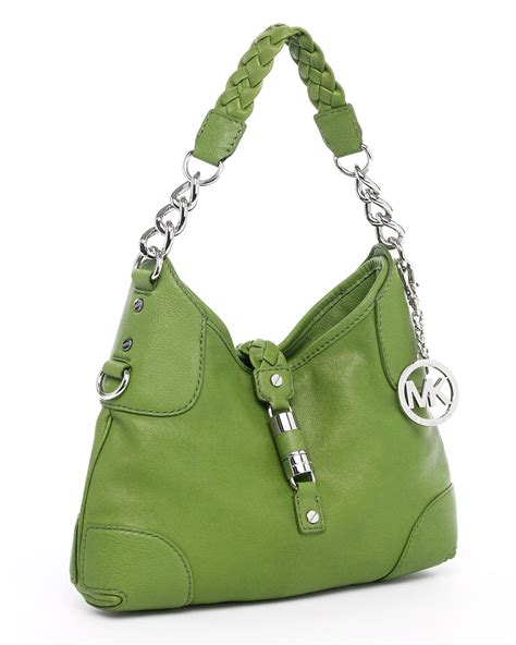 michael kors green purse ebay|Michael Kors green shoulder bags.